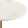 Kate and Laurel Engles Adjustable Marble Table and Plant Stand - 3 of 4