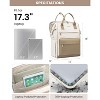 LOVEVOOK Laptop Backpack for Women, 17 Inch Work Teacher Nurse Bag - 3 of 3