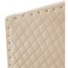 Clara Quilted Swivel Tub Chair - SFV4702 - Safavieh Couture - 3 of 4