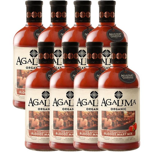 Agalima Organic Authentic 8 Pack Bloody Mary Mix - All Natural, 1 Liter ...