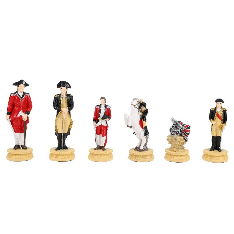 WE Games American Revolutionary War Chess Pieces, 3.5 inch king, 4 of 7