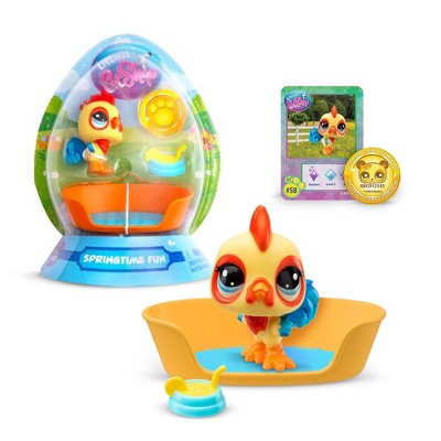 Littlest Pet Shop Springtime Fun Collectible Rooster Figure