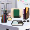 Simply Genius 8 Piece Mesh Desk Organizer Set with Pencil Holder, File Organizer, Paper Organizer for Office Supplies - 2 of 4