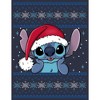 Women's Lilo & Stitch Santa Hat Ugly Sweater T-Shirt - 2 of 4