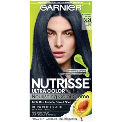 Garnier Nutrisse Ultra Color Nourishing Color Creme Bl21 Blue Black