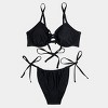 Smart & Sexy Women's Underwire Bikini Top & String Bikini Set - 4 of 4