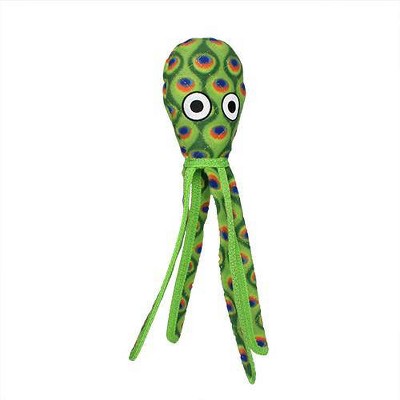 Tuffy Ocean Creature Squid Dog Toy