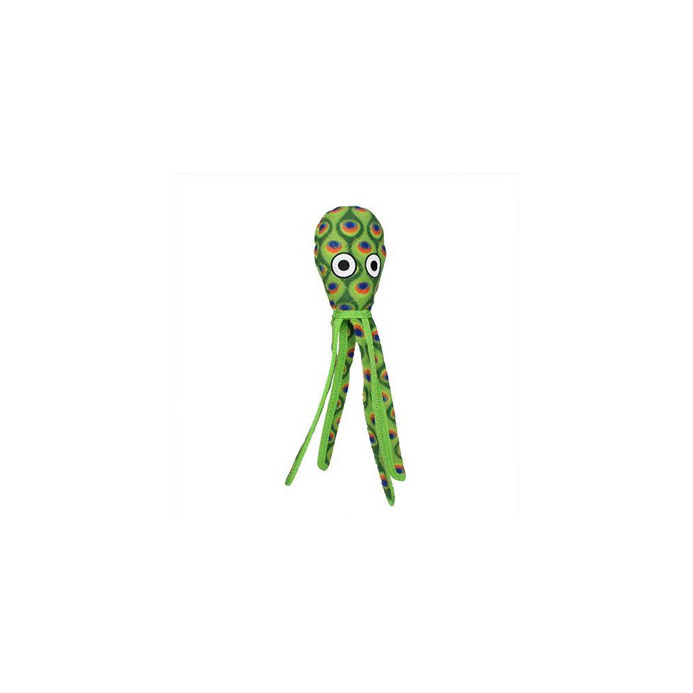 Photos - Dog Toy Tuffy Ocean Creature Squid  - Green