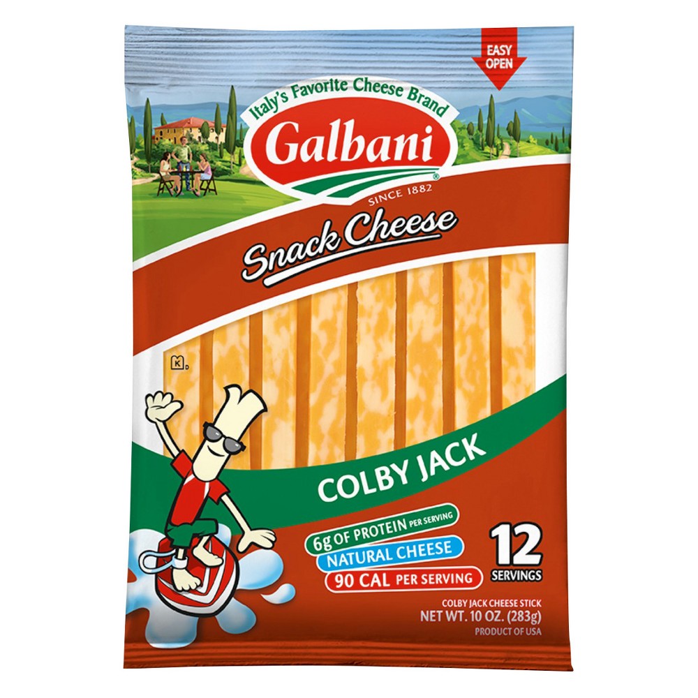Galbani Colby Jack Snack Cheese Stick - 10oz