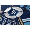 MLB Tampa Bay Rays On Deck Ultra Cozy Blanket: Plush Sports Team Logo Throw - 2 of 3