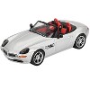 BMW Z8 Roadster Silver Metallic with Red and Black Interior Limited Ed 1/64 Diecast Model Car by Mini GT - 2 of 4