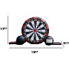 JumpOrange 10’ Multi Game Inflatable Commercial Grade Outdoor Soccer Kick Dart Game with Air Blower Included. - 2 of 4