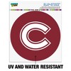 Colgate University Primary Logo Automotive Car Window Locker Circle Bumper Sticker - 2 of 4