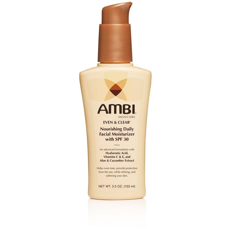 AMBI Even and Clear Daily Facial Moisturizer - SPF 30 - 0.35oz, 1 of 5