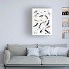 Trademark Fine Art - Sarah Frances British Coastal Birds Canvas Art - 2 of 4