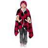 NCAA Georgia Bulldogs Checkered Faux Shearling Throw Blanket - 2 of 2