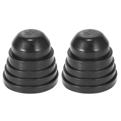 Unique Bargains Car Rubber Headlight Dust Cover Waterproof Caps 1.97