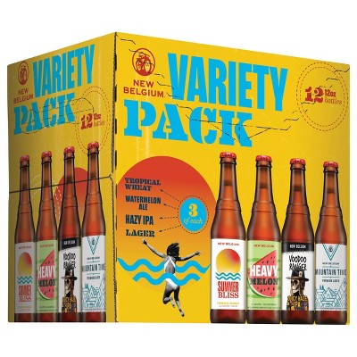 New Belgium Beer Variety Pack Beer - 12pk/12 fl oz Bottles