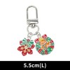 Unique Bargains Christmas Keychain Lobster Clasp Zinc Alloy Multi-colored 1 Pc - 2 of 3