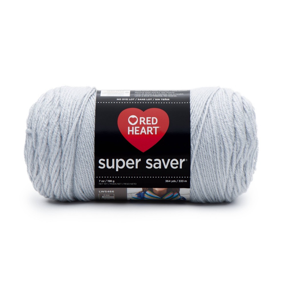 Red Heart Super Saver Light Gray