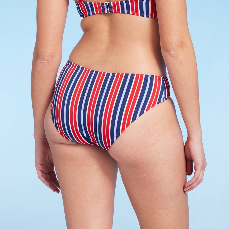Women's Striped Hipster Bikini Bottom - Kona Sol™ Multi, 3 of 19