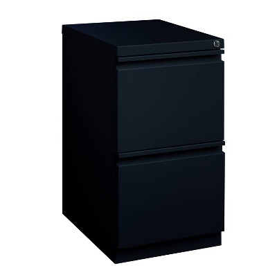 20" Deep 2-Drawer Pedestal File Cabinet - Hirsh