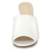 Allegra K Women's Slip-on Block Heel Slide Sandals - 3 of 4