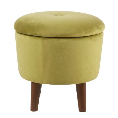 tufted storage ottoman target