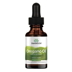 Swanson Herbal Supplements Oregano Oil Liquid Extract 13 mg 1 fl oz Liquid. - 1 of 3