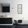 Stupell Industries Bathroom Rules Vintage List, 13" x 30" - 2 of 4