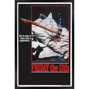 Trends International Friday The 13th - One Sheet Framed Wall Poster Prints - 1 of 4