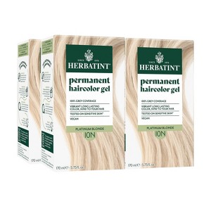 Herbatint Permanent Hair Dye - For Up To 100% Gray Coverage of Resistant Gray Hair - Ammonia-Free, Alcohol-Free & Vegan - 5.75 Fl Oz - 1 of 4
