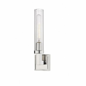 Z-Lite Beau 1 - Light Wall Light in  Polished Nickel - 1 of 1