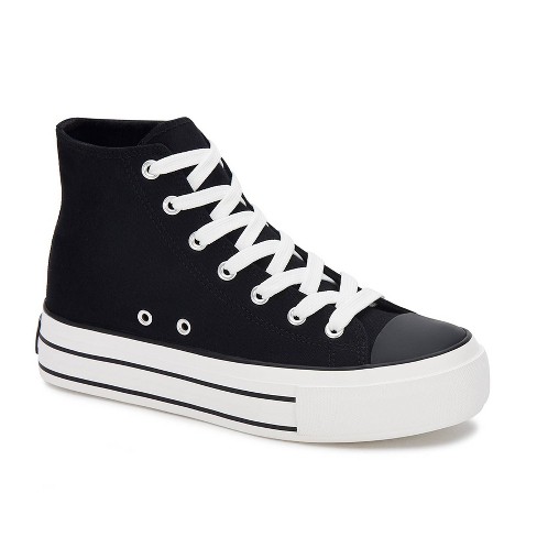 Andrea Canvas Sneaker Boots With Platform 89614 - image 1 of 3