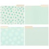 Juvale 12-Pack Pastel Decorative File Folders for Women, Pretty Classroom Supplies, Office, Letter Size, 1/3 Cut Tabs, 12 Designs, 11.5x9.5 In - 4 of 4