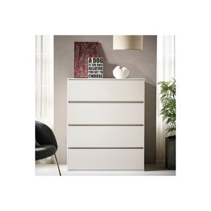 HomeStock Liv Four-Drawer Contemporary Wood Chest - 1 of 4