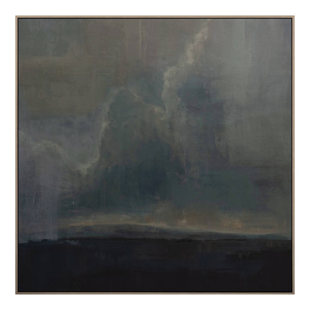 Photos - Other Decoration 36" x 36" Moody Landscape Framed Wall Art - Threshold™ designed with Studio McGee