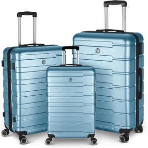 Wooakway Luggage Sets 3 Piece(20in/24in/28in) - 1 of 2