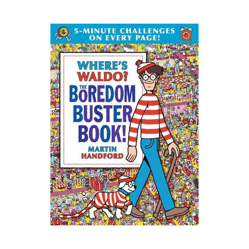 Where&#39;s Waldo? the Boredom Buster Book: 5-Minute Challenges - by Martin Handford (Hardcover), 1 of 2