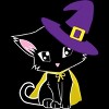 Men's Design By Humans Halloween Cat By AdrianaOliveira T-Shirt - 2 of 4