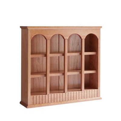LunaLulinlk Cherry One Piece Solid Wood Storage Rack Simple European Style Solid Wood Kitchen Table Cup Holder For Home