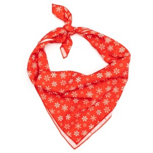 The Worthy Dog Let it Snow Bandana Accessory - 1 of 3