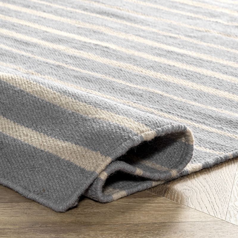 nuLOOM Reese Striped Wool Area Rug, 6' x 9', 5 of 11