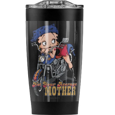 Betty Boop Not Your Average Mother Steel Tumbler 20oz Coffee Travel Mug