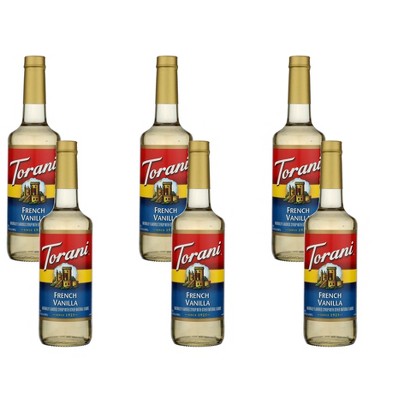 Torani French Vanilla Syrup - 6 pack, 25.4 fo
