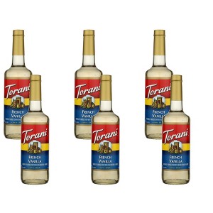 Torani French Vanilla Syrup - 6 pack, 25.4 fo - 1 of 4