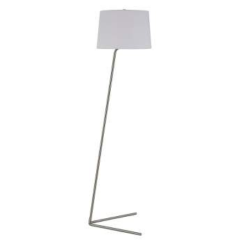 Hampton & Thyme Tilted Floor Lamp with Fabric Shade 