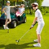 Ultimate 27 Inch Junior Mallet Putter for Kids with Stainless Steel Shaft and Headcover Green/Yellow - 4 of 4