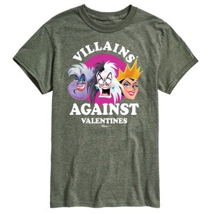 Men's - Disney Villains - De Vil, Ursula, Queen Grimhilde Short Sleeve Graphic T-Shirt - 1 of 4