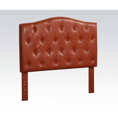 Twin Viola Headboard Red Faux Leather - Acme Furniture